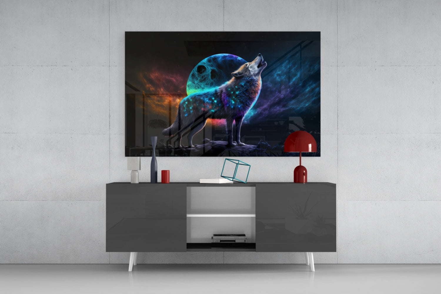 Sparkling Freedom Glass Wall Art  || Designer Collection