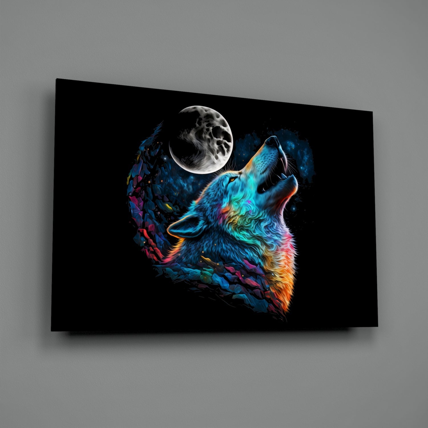 Sparkling Freedom Glass Wall Art  || Designer Collection