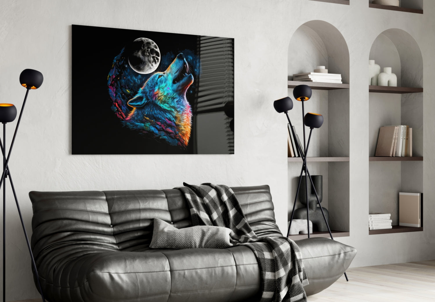 Sparkling Freedom Glass Wall Art  || Designer Collection