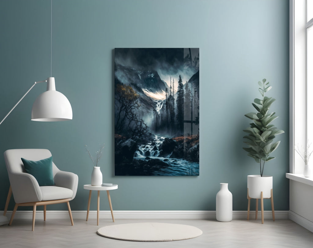 Dreamtopia Glass Wall Art  || Designers Collection