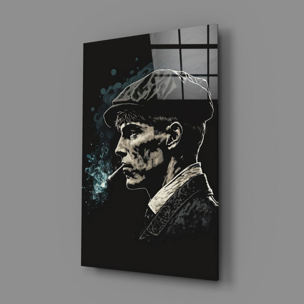 Thomas Shelby - Peaky Blinders Glass Wall Art  || Designer Collection