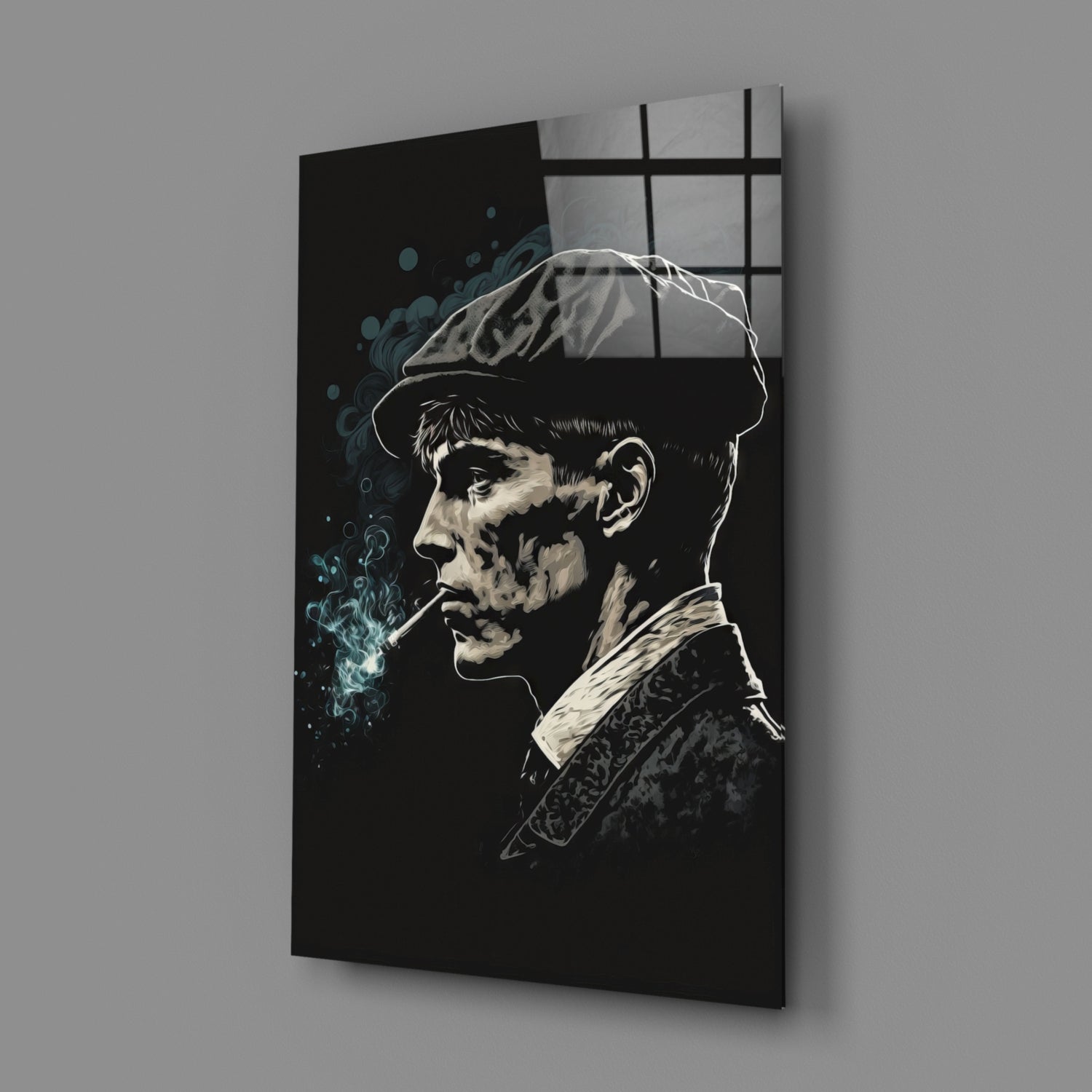 Thomas Shelby - Peaky Blinders Glass Wall Art  || Designer Collection
