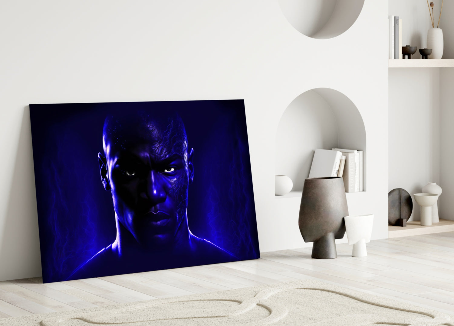 Iconic Michael Jordan Glass Wall Art  || Designer Collection