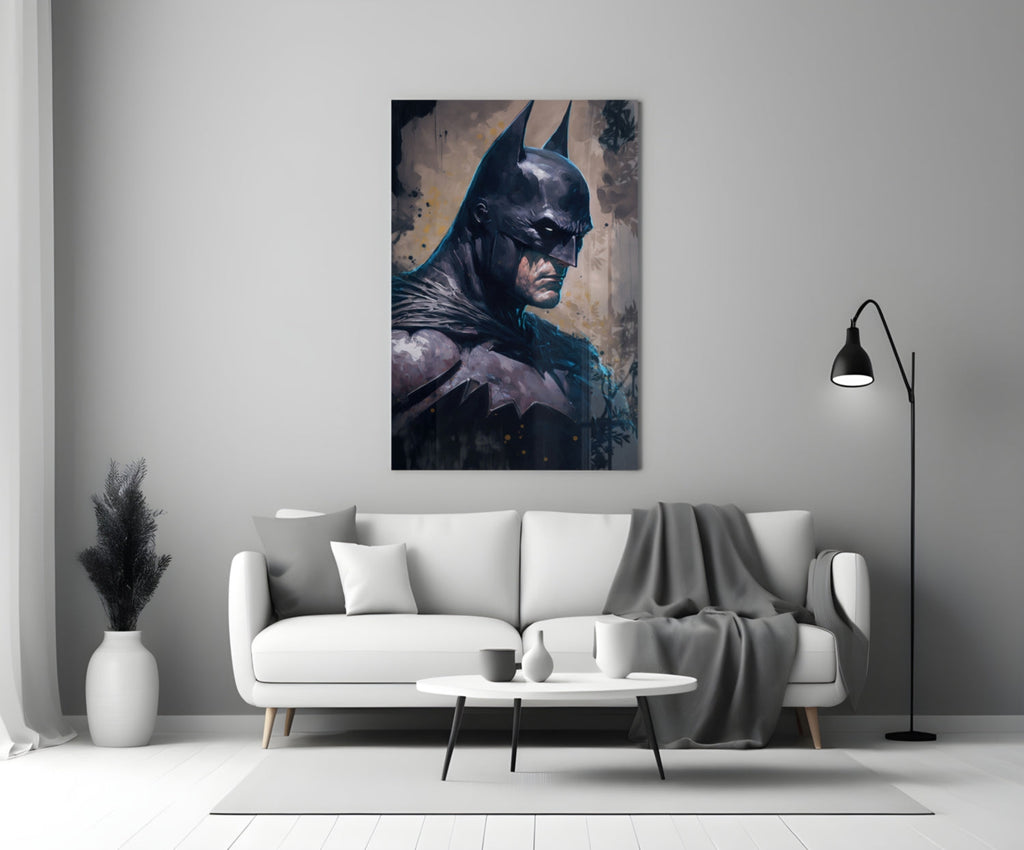 Batman Glass Wall Art  || Designer Collection