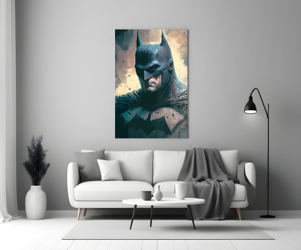 Batman Glass Wall Art  || Designer Collection