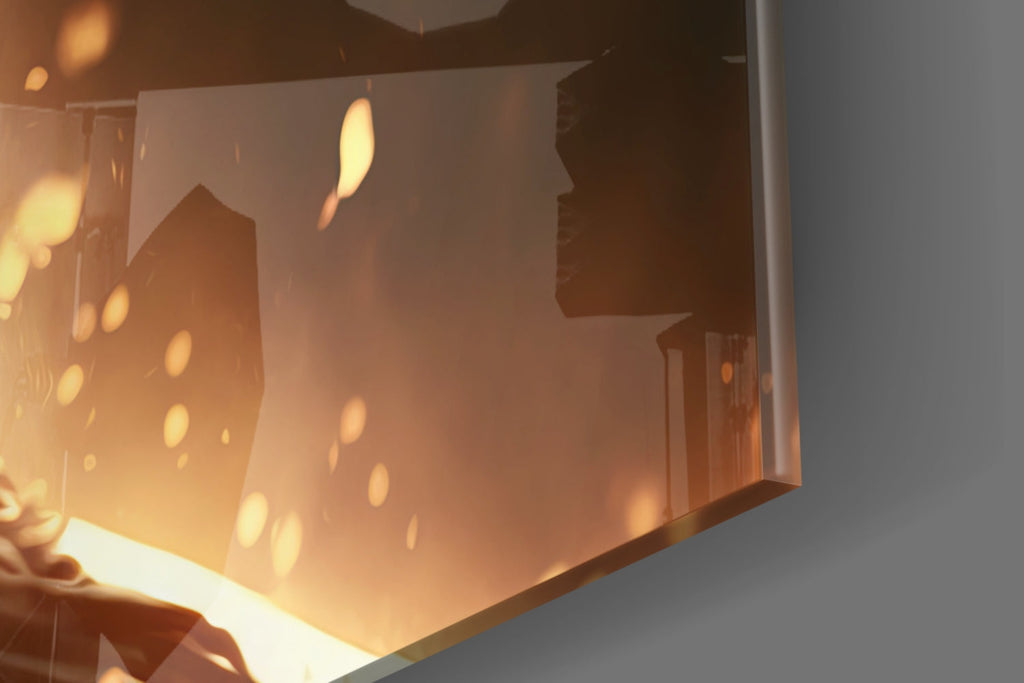 Darth Vader Glass Wall Art  || Designers Collection