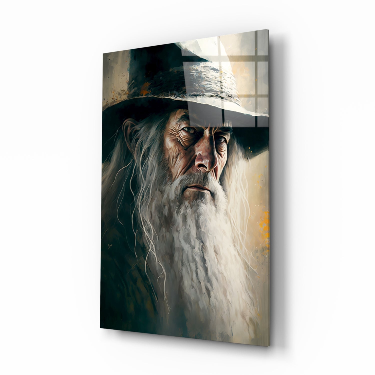 Gandalf Glass Wall Art  || Designer Collection