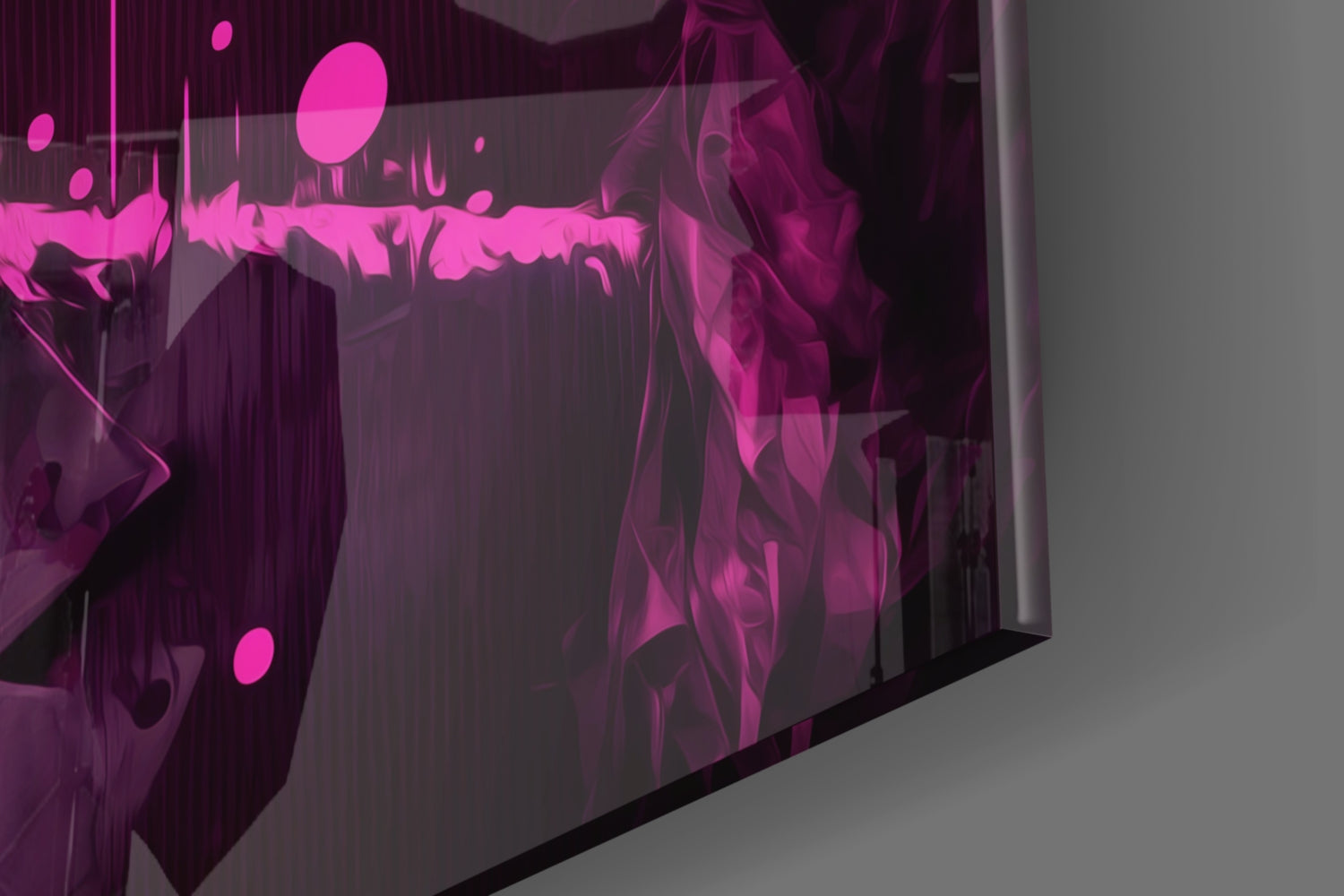 Joker Glass Wall Art  || Designer Collection