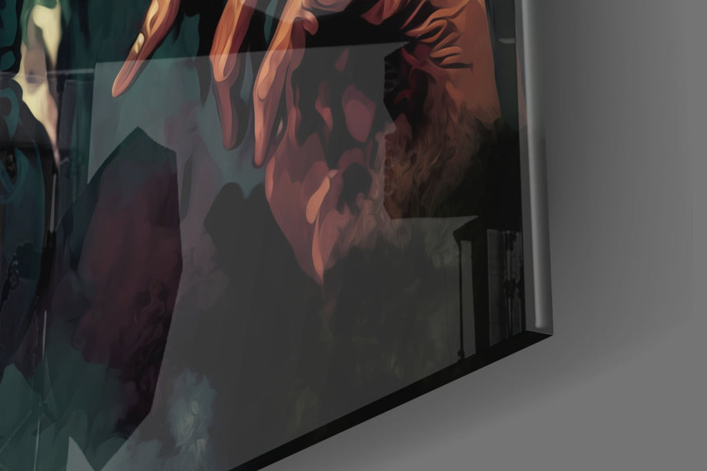 Salvador Dali Glass Wall Art  || Designer Collection