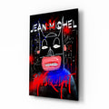 Style of Jean-Michel Basquiat Glass Wall Art || Designer Collection