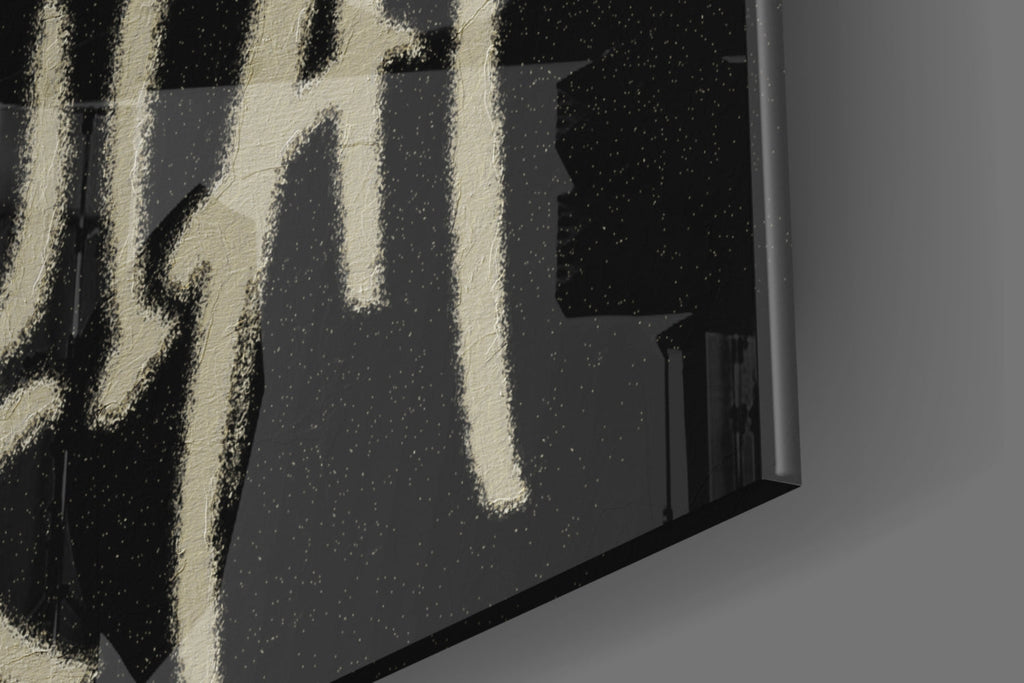 Banksy Basquiat Glass Wall Art || Designer Collection