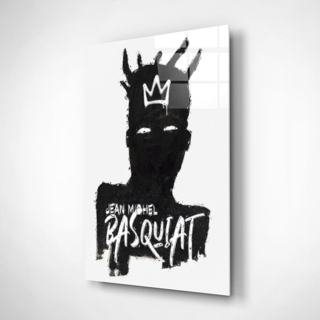 Style of Jean-Michel Basquiat Glass Wall Art || Designer Collection