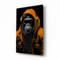 The Ape Glass Wall Art || Designer Collection