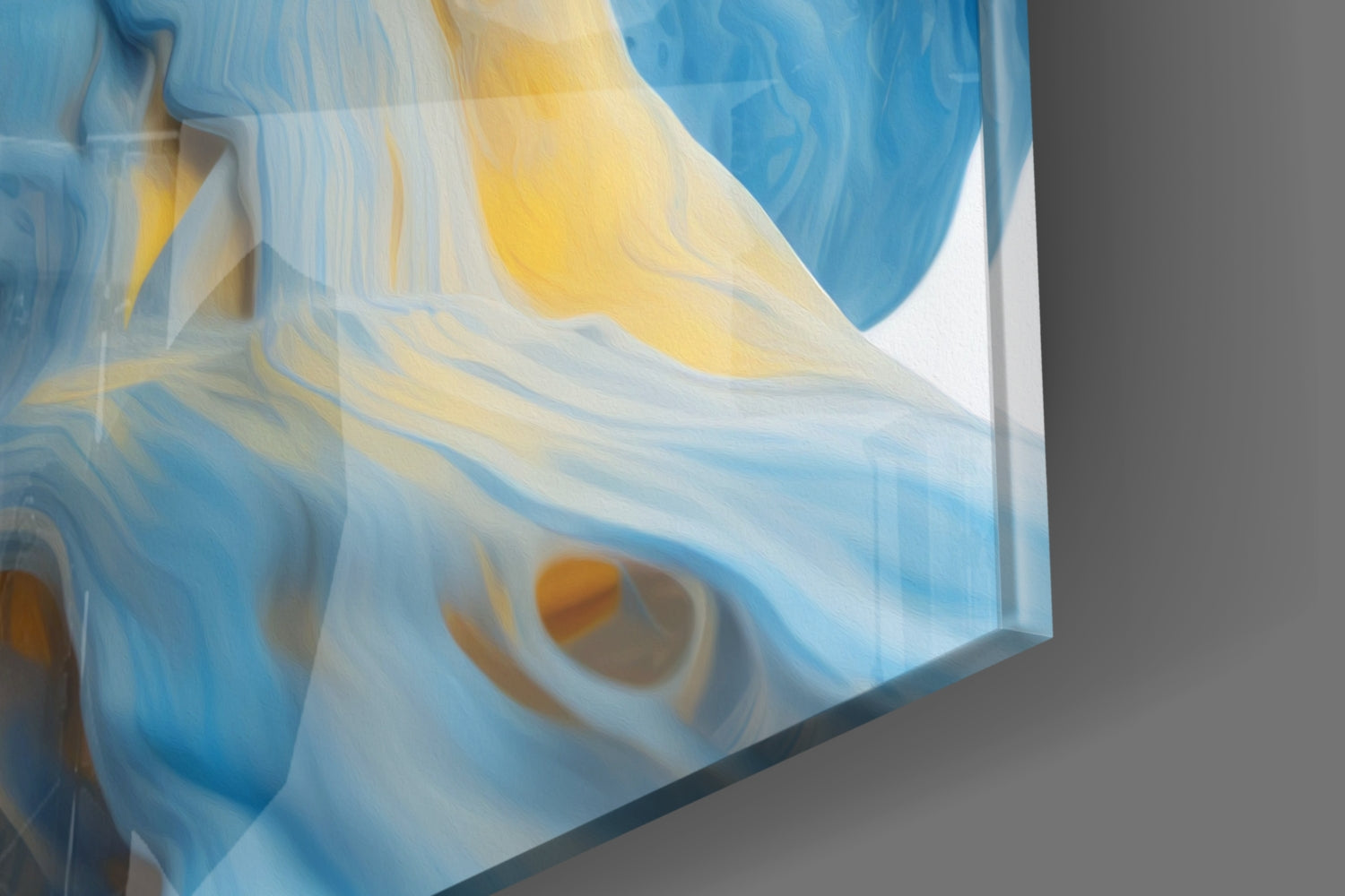 Color Explosion Glass Wall Art || Designer Collection