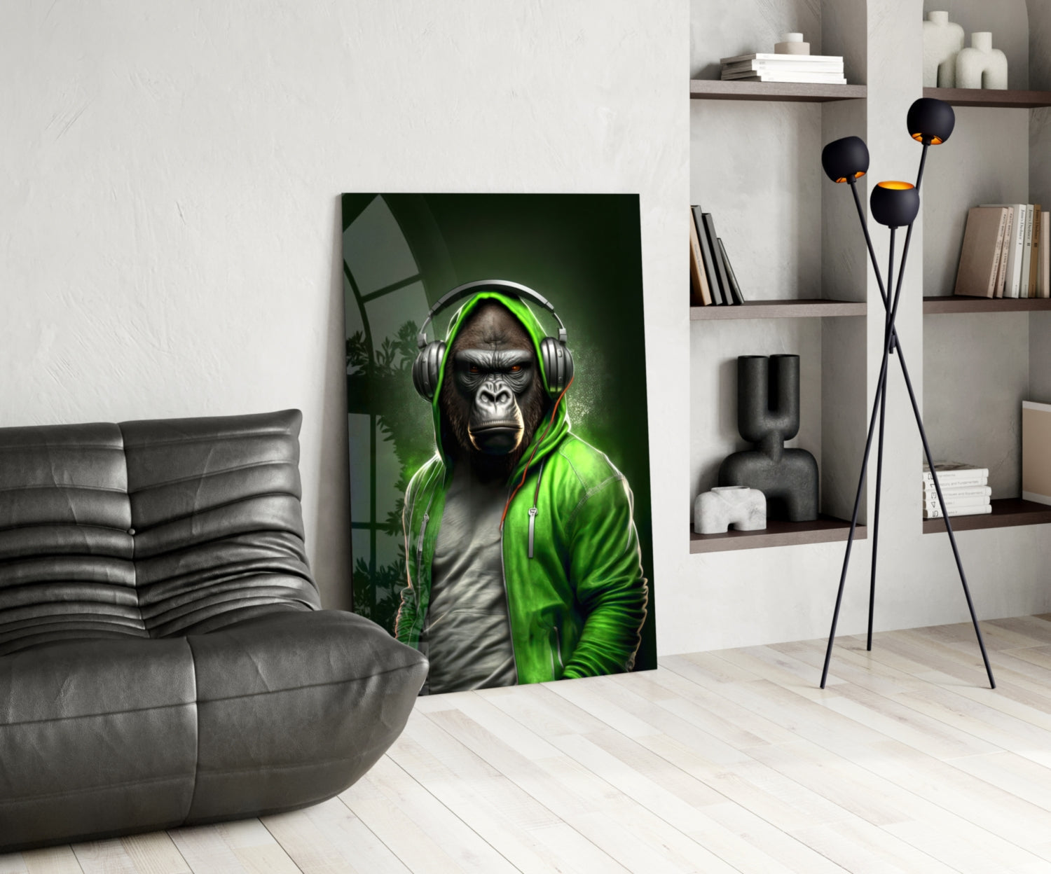 Animal Vogue Glass Wall Art|| Designer's Collection