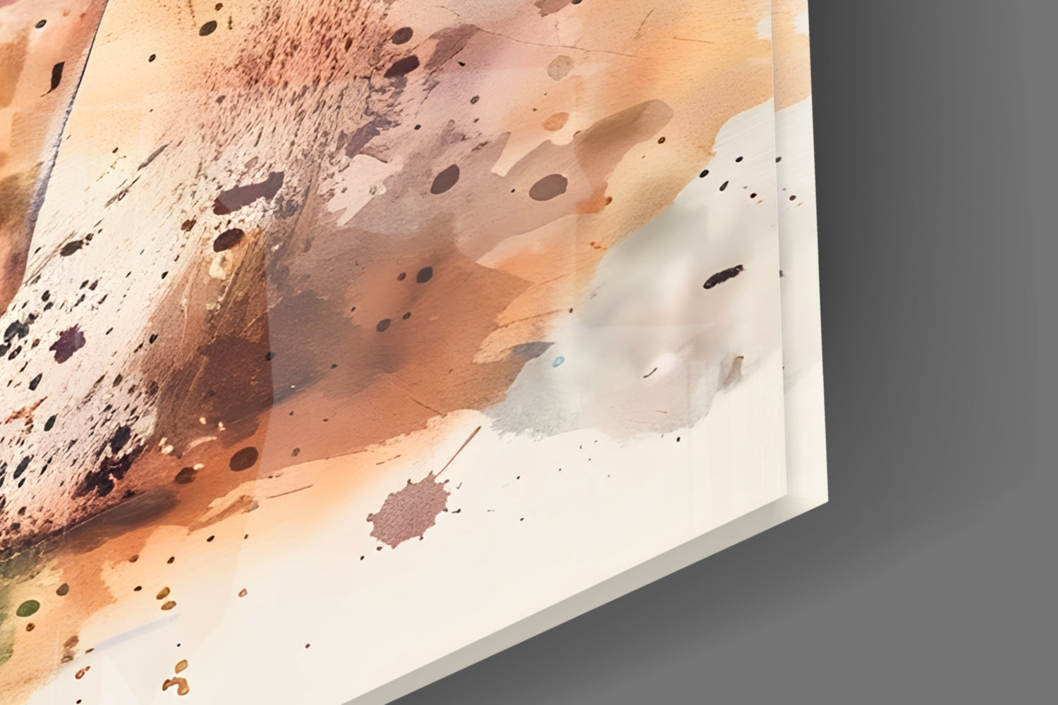 Lion Glass Wall Art || Designer Collection