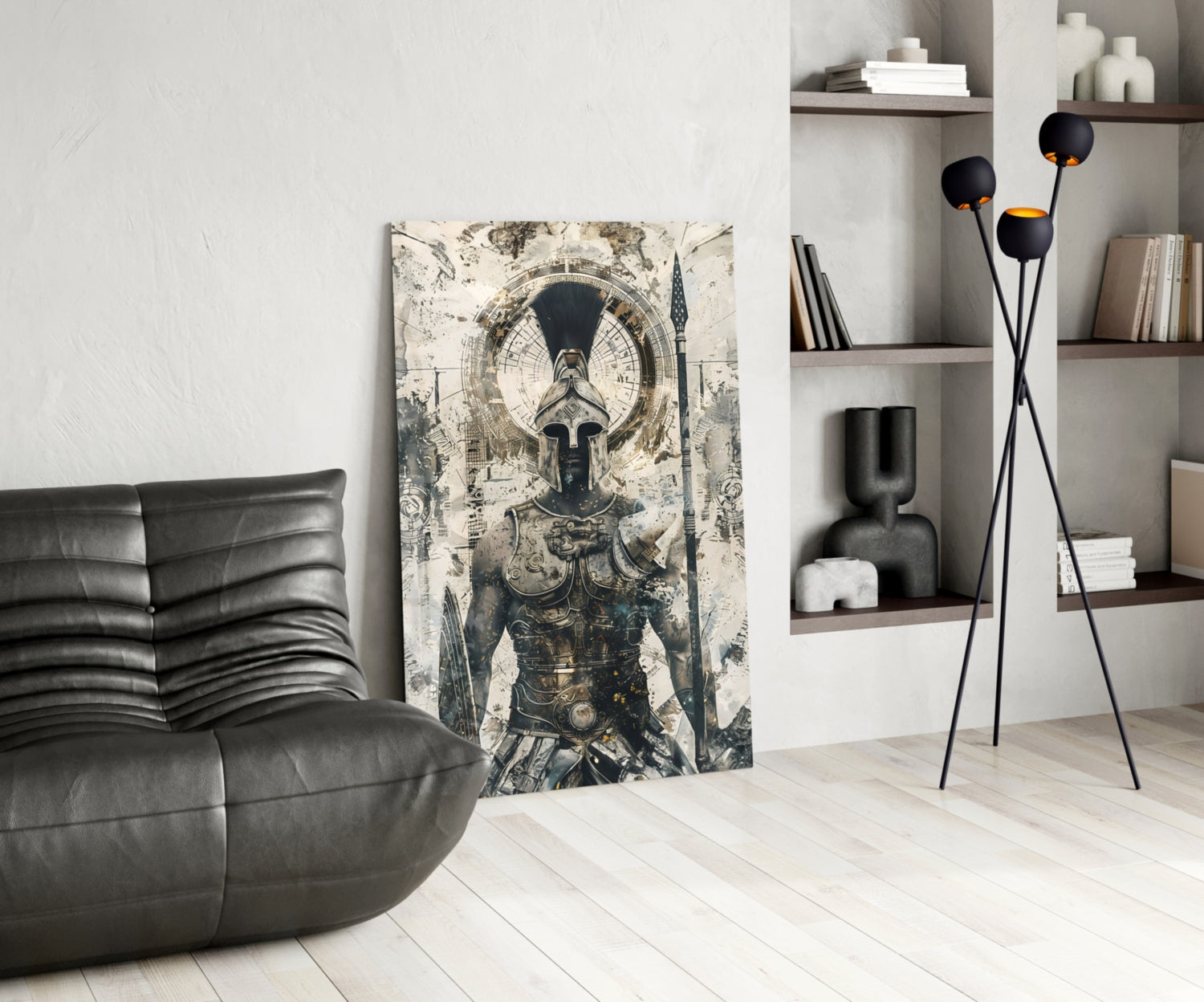 Gladiator Glass Wall Art || Designer Collection