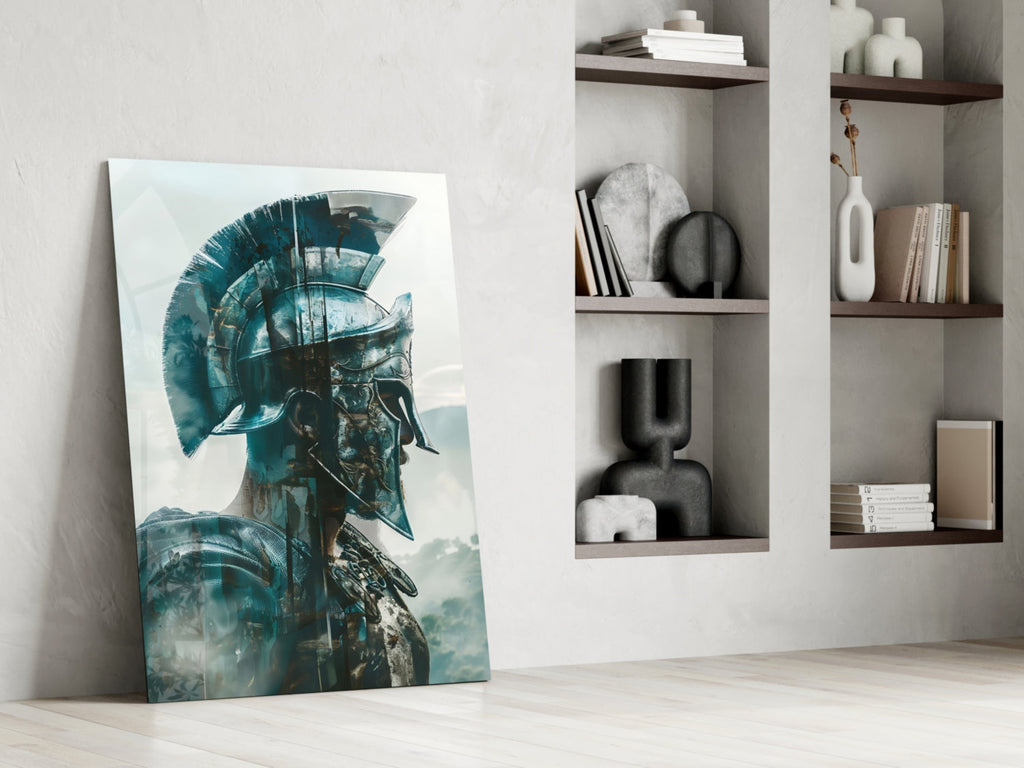 Gladiator Glass Wall Art || Designer Collection