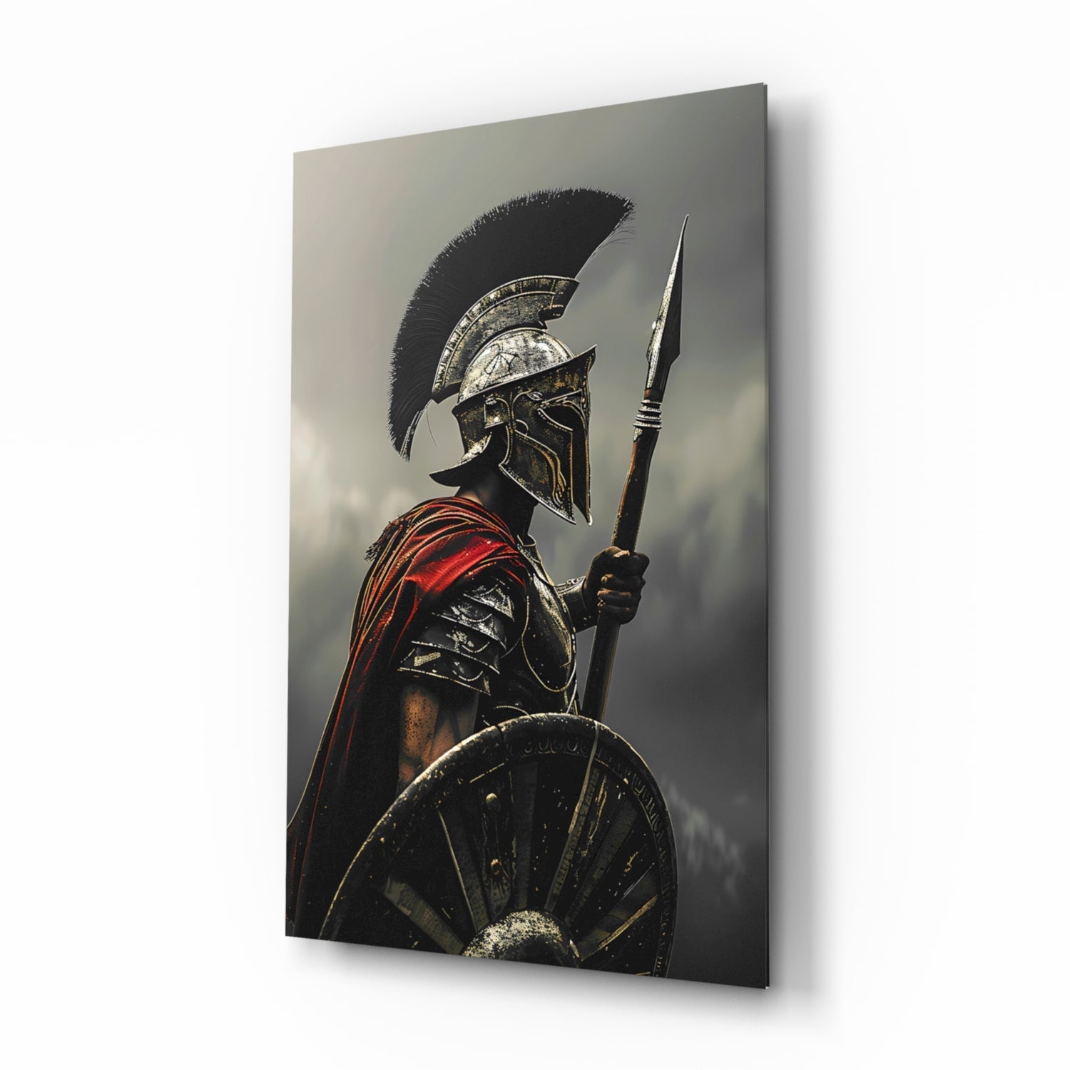 Gladiator Glass Wall Art || Designer Collection