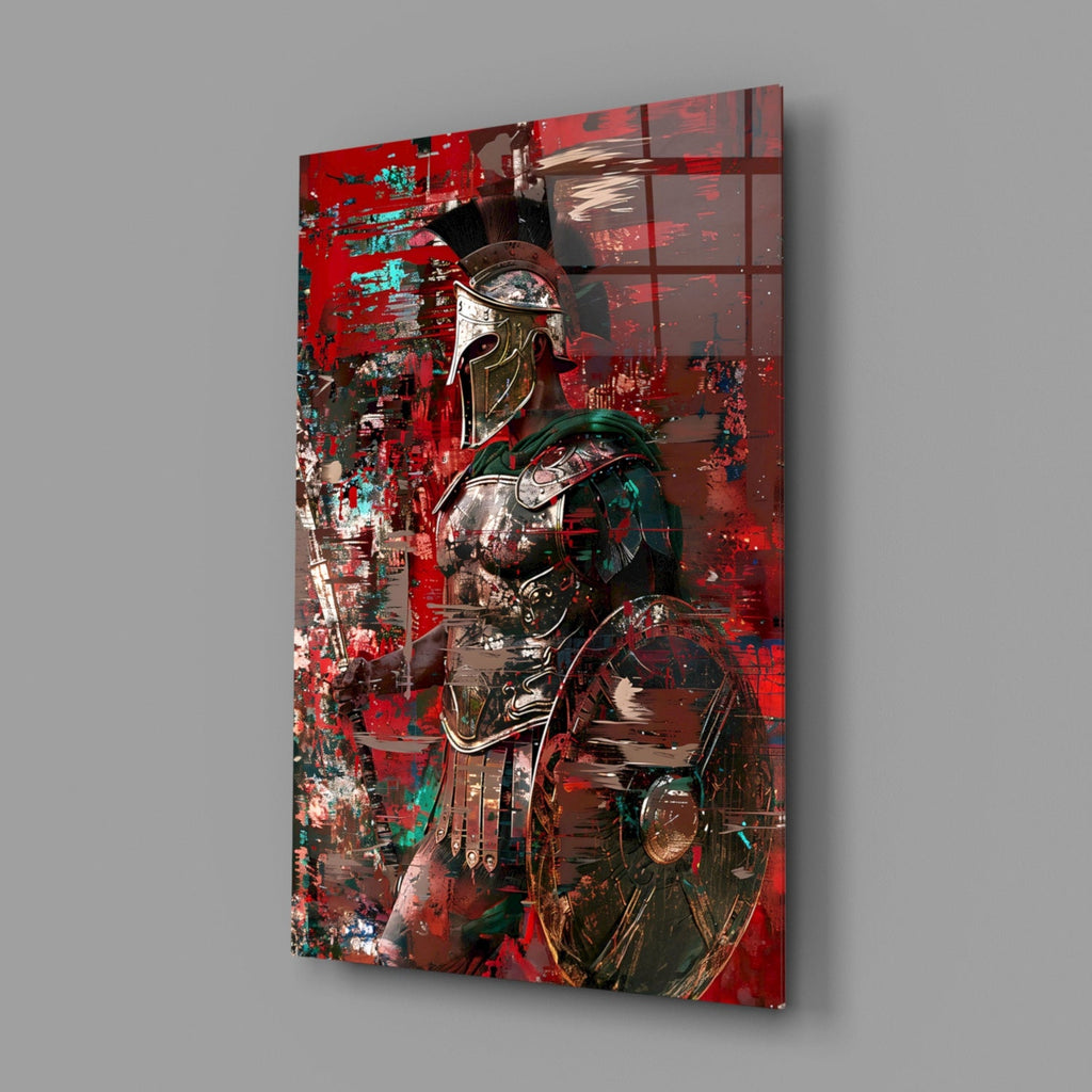 Gladiator Glass Wall Art || Designer Collection