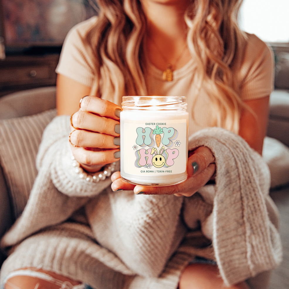 Easter Cookie Retro Sugar Cookie Candle Spring Dessert Cookie Scent