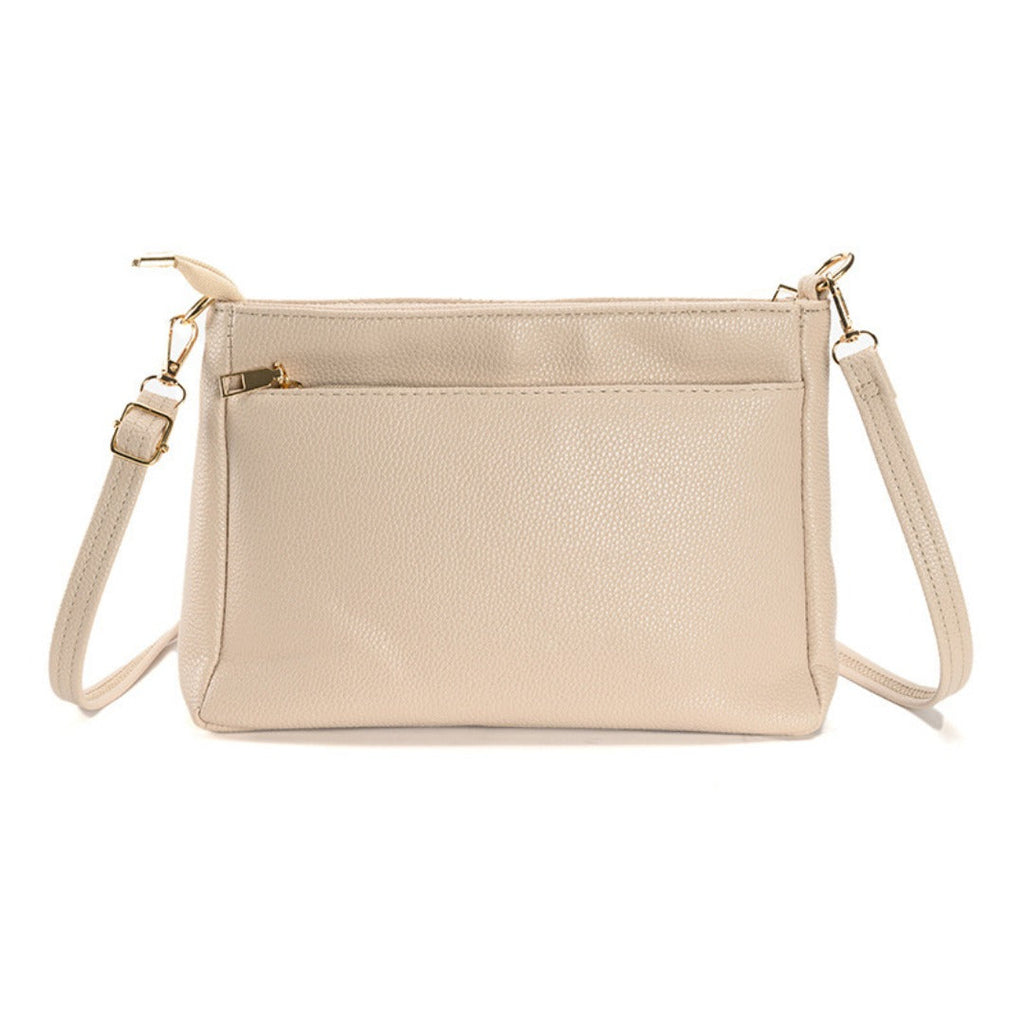 Stylish and simple shoulder Crossbody bag, women's small versatile zipper crossbody purse, stylish small square bag