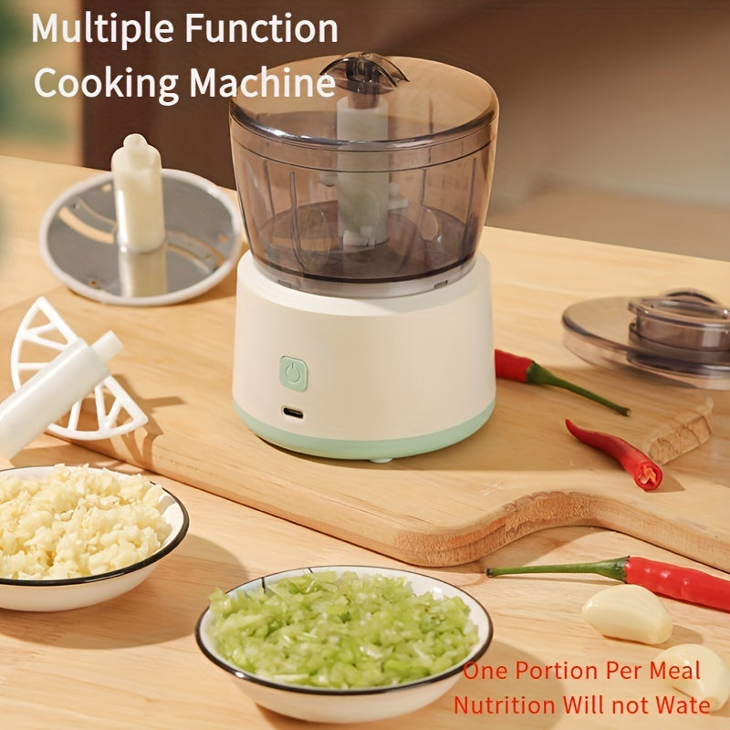 NNETM Mini Food Wireless Processor Grinder Chopper