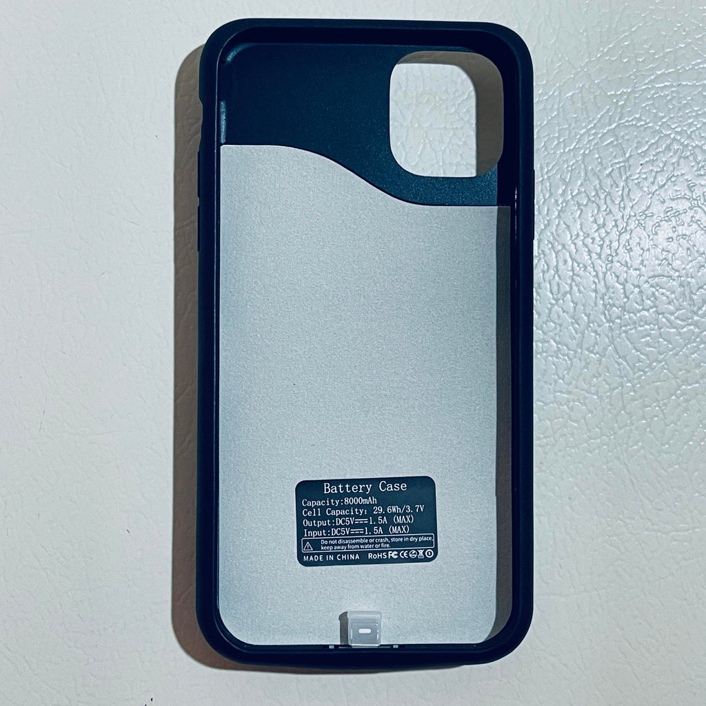 Ultra-Slim Battery Case for iPhone 11 and XR - High Capacity Power Bank