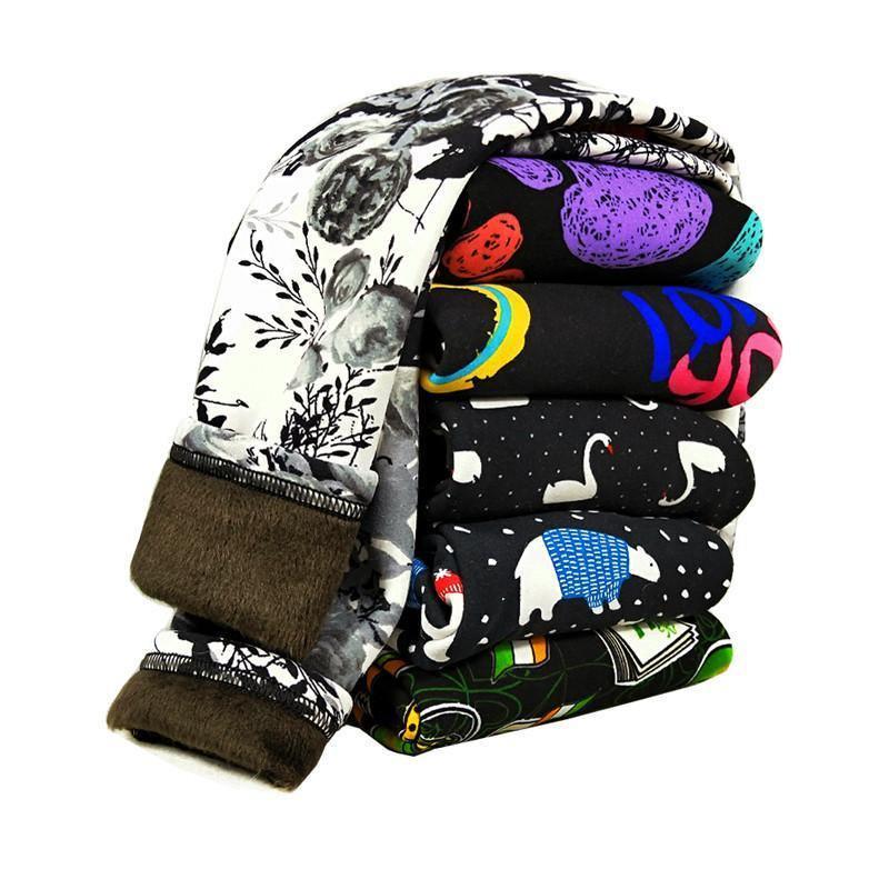 Modern Luxury Fashion Kids Thicken Leggings Girls Autumn Winter Plus Trousers Baby Girls Boys Pants Infantil Children's Clothing For Girls