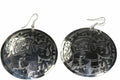 Gold Boho Elephant Dangle Earrings Travel Charm Jewelry