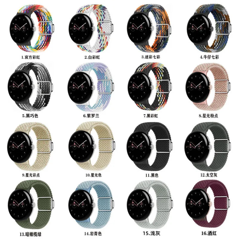 Google Pixel 1 2 3 4 41mm 45mm Nylon Band - Magnetic