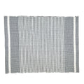 Handloom Ethiopian Striped Placemats Set Artisan Woven Cotton Dining Mats