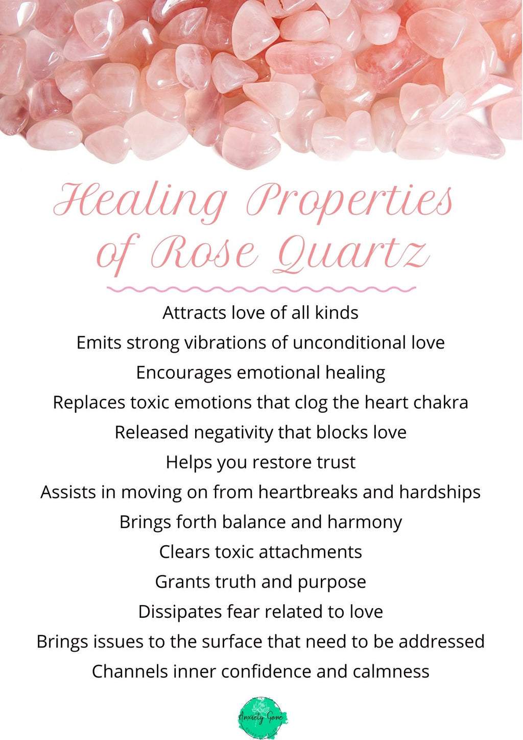 Amethyst Rose Quartz Stretch Bracelet Healing Beads