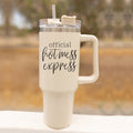 Hot Mess 40oz Tumbler With Lid And Straw - Insulated Travel Cup