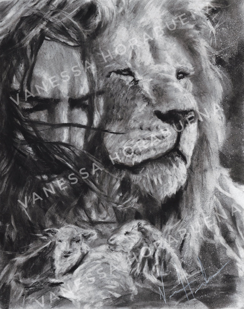King and Shepherd (Sketch)