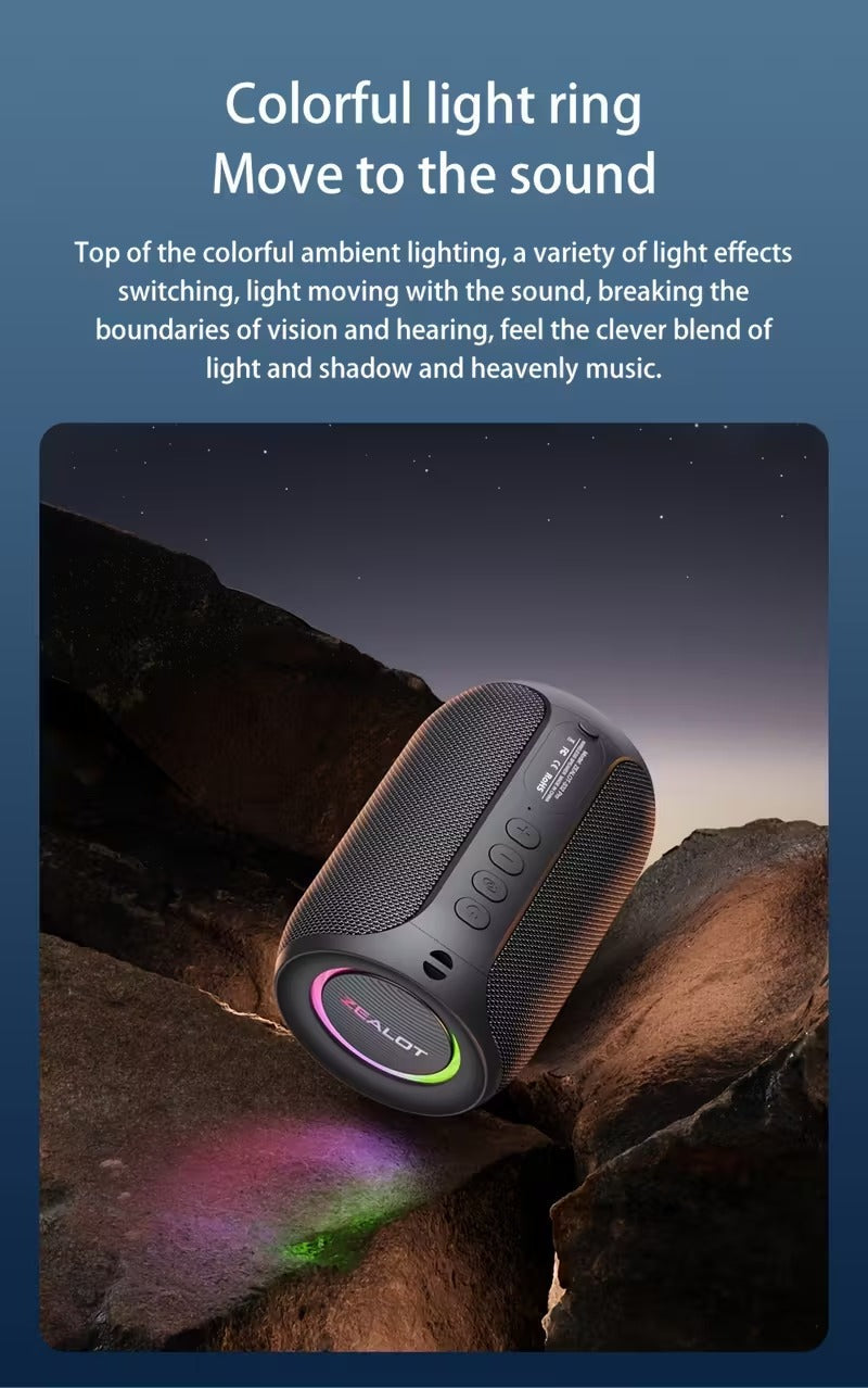 NNETM Pro Wireless Speaker Portable Subwoofer Bluetooth
