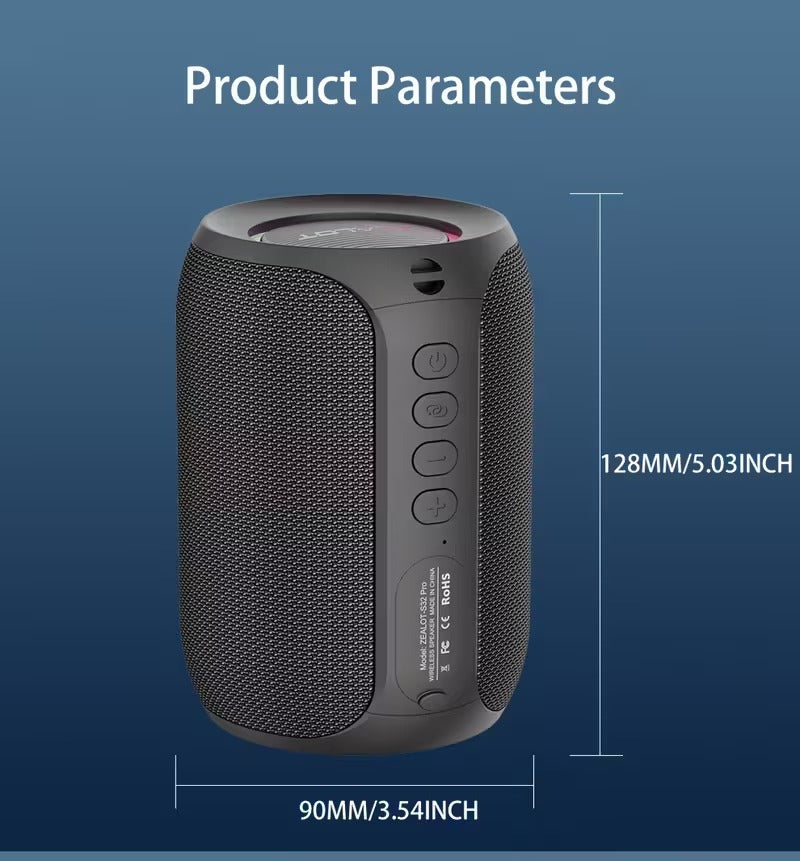 NNETM Pro Wireless Speaker Portable Subwoofer Bluetooth