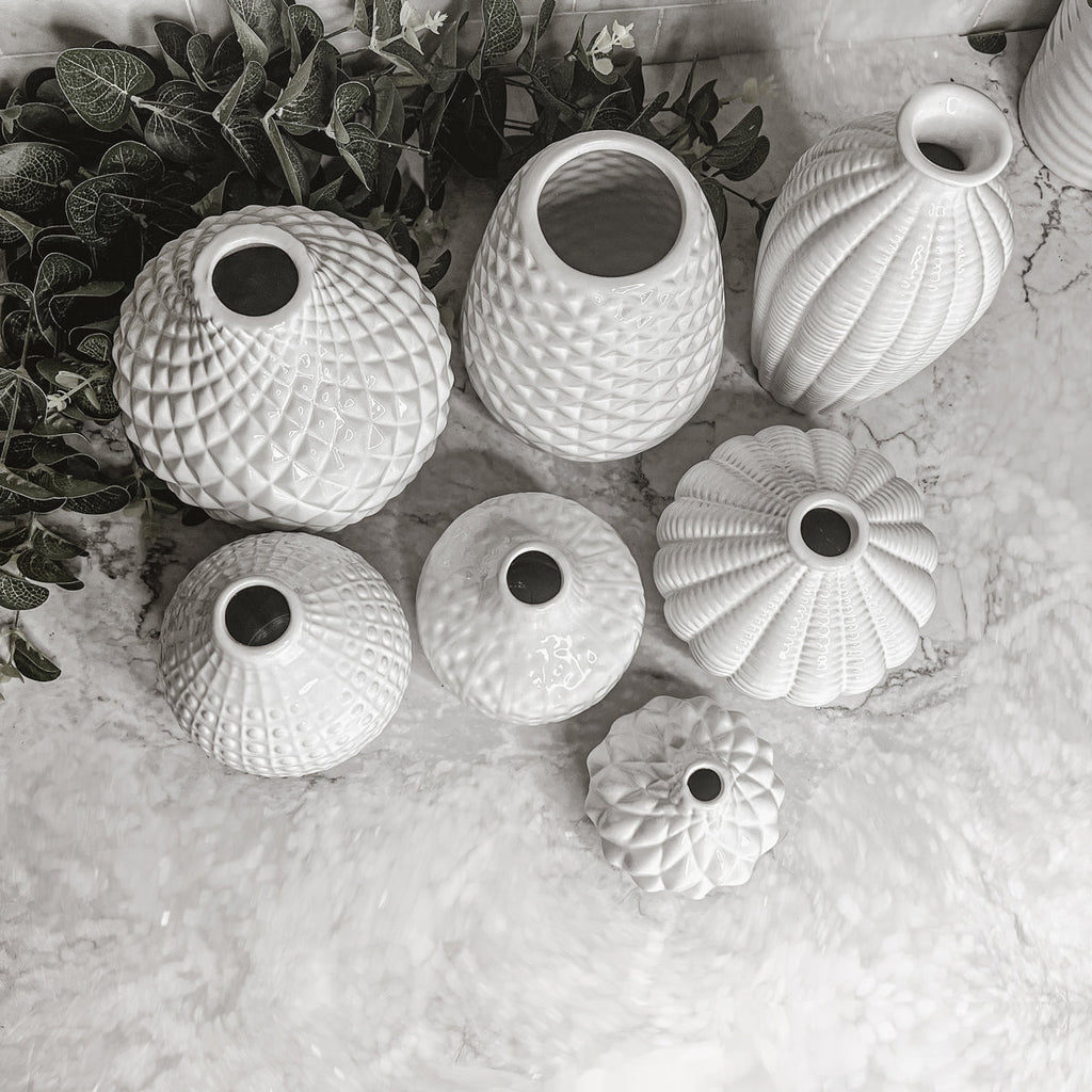 Imperfect Whitney Vases Slightly Damaged Discounted Ceramic Tabletop Vases