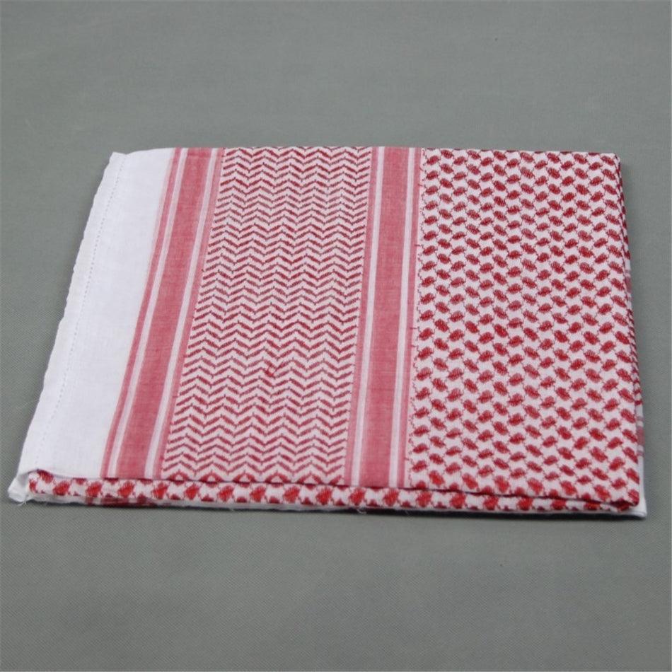 Islamic Men Traditional Costumes Men Plaid Hat Head Scarf Turban Muslim Hijabs Ramadan Pray Caps Unisex Scarves Tassel Desert Arab Keffiyeh Shawl Scarf Military Shemagh Tactical Desert Keffiyeh Head Neck Scarf Arab Wrap with Tassel