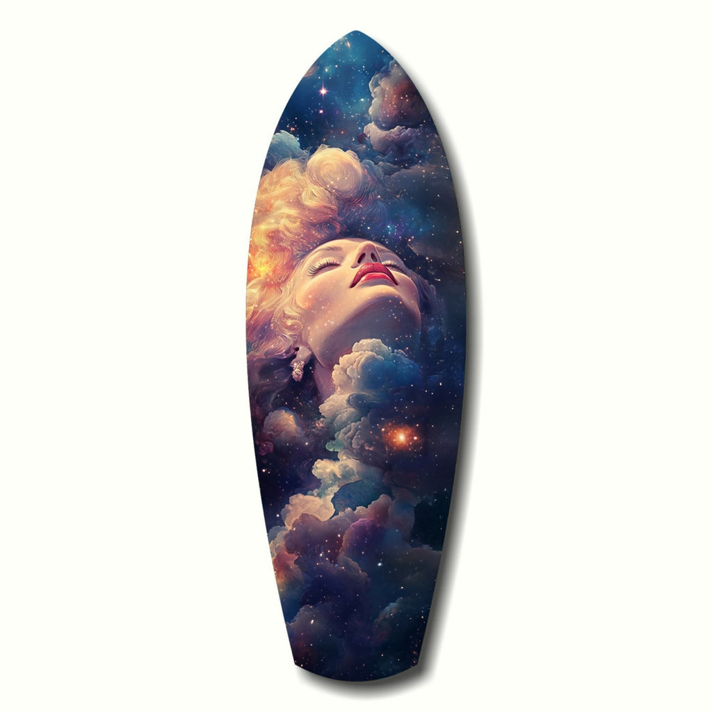 Celestial Dreamer Glass Wall Art