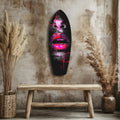 Colorful Lips V16 Glass Wall Art