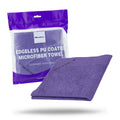 Car Cleaning Towel | 300GSM Edgeless PU Coated Microfiber Towels - 3 Pack |