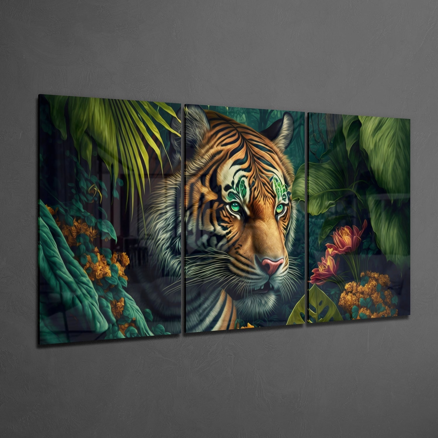 Hunter Glass Wall Art