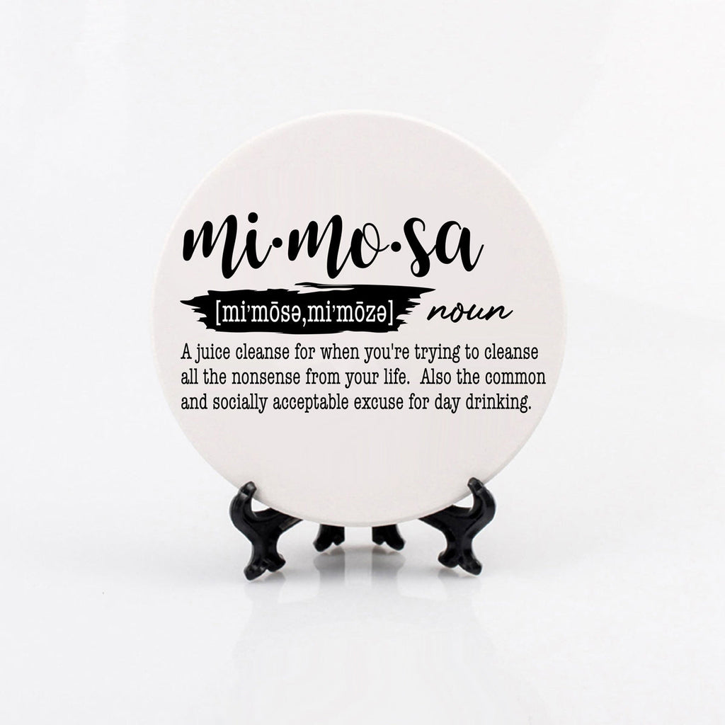Funny Drink Definition Coasters Set Dictionary Quote Coasters For Bar And Countertop Decor