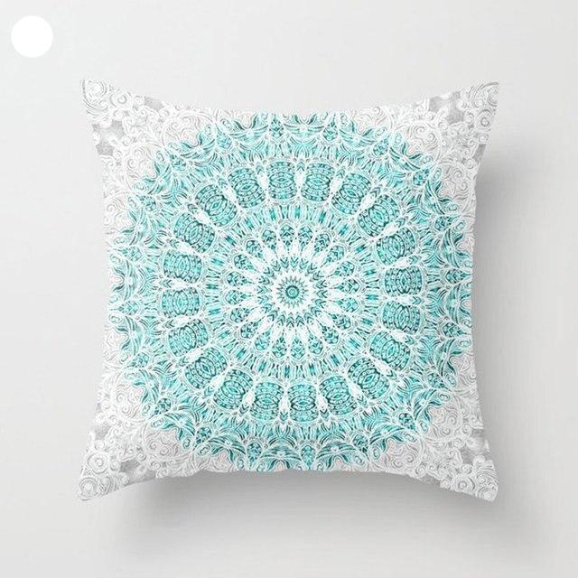 Mint Green Cushion Cover Pillowslip Home Supplies Decorative Fresh Mint Green Gray Watercolour Stripes Generic Solid Decorative Bedroom Pillow Cases Covers Pillow Case Simple Living Room