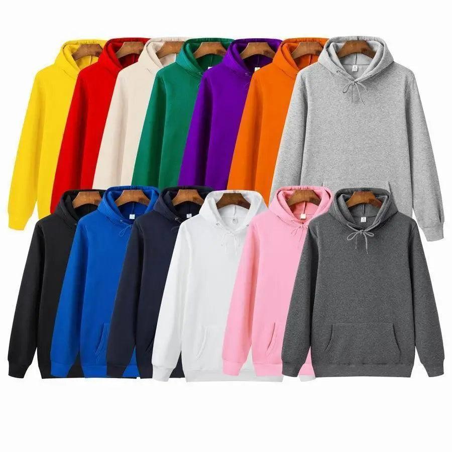 New Casual Yellow Green Pink Purple Orange  Hoodies Hip Hop Street wear Sweatshirts For Women For Winter Mens Fleece Hoodie Pullover Hooded Sweatshirt Long Sleeve Hoodie