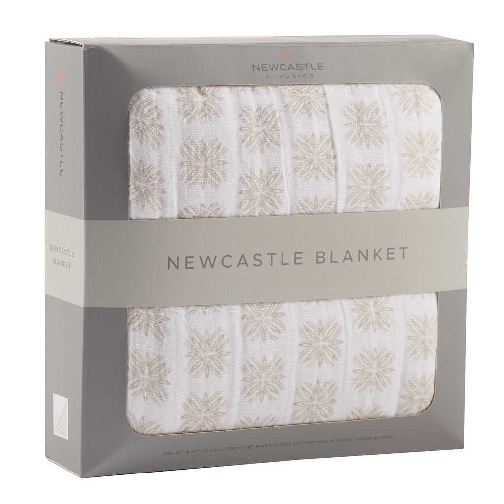 Muslin Baby Blanket 100 Percent Cotton Soft Breathable