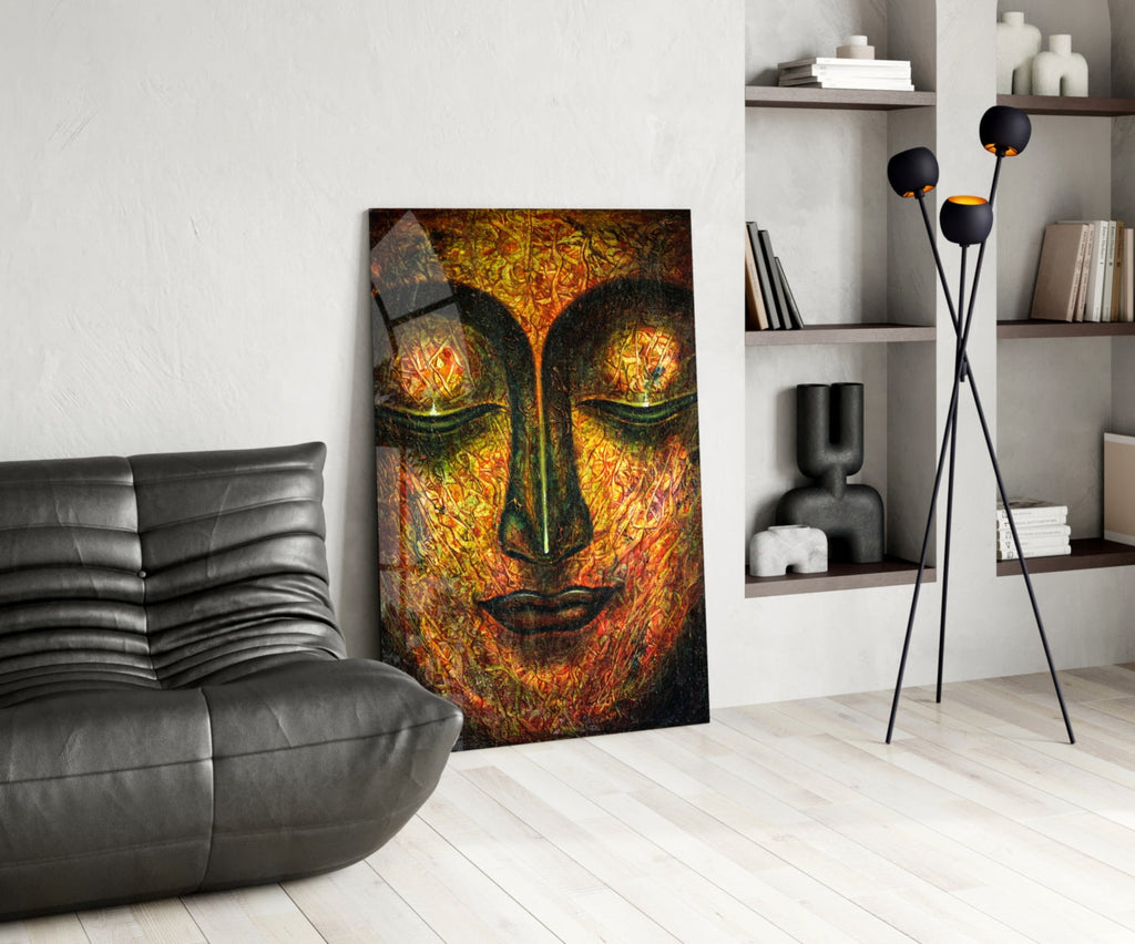 Sculpture Glass Wall Art
