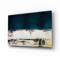 Abstract Colors Glass Wall Art