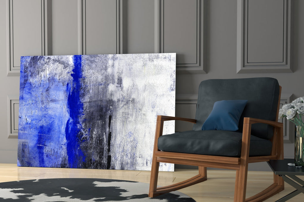 Abstract Glass Wall Art